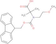 2-({[(9H-Fluoren-9-yl)methoxy]carbonyl}(2-methoxyethyl)amino)-2-methylpropanoic acid