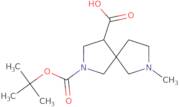 2-[(tert-Butoxy)carbonyl]-7-methyl-2,7-diazaspiro[4.4]nonane-4-carboxylic acid