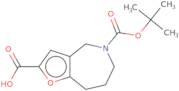 5-[(tert-Butoxy)carbonyl]-4H,5H,6H,7H,8H-furo[3,2-c]azepine-2-carboxylic acid