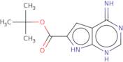 tert-Butyl 4-imino-1H,4H,7H-pyrrolo[2,3-d]pyrimidine-6-carboxylate