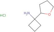 1-(Oxolan-2-yl)cyclobutan-1-amine hydrochloride