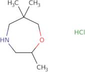 2,6,6-Trimethyl-1,4-oxazepane hydrochloride