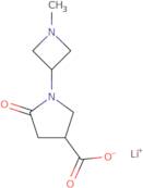 1-(1-methylazetidin-3-yl)-5-oxopyrrolidine-3-carboxylate lithium