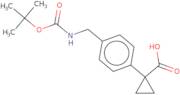 1-[4-({[(tert-Butoxy)carbonyl]amino}methyl)phenyl]cyclopropane-1-carboxylic acid