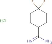 4,4-Difluorocyclohexane-1-carboximidamide hydrochloride