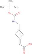 2-[3-({[(tert-Butoxy)carbonyl]amino}methyl)cyclobutylidene]acetic acid