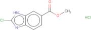 Methyl 2-chloro-1H-1,3-benzodiazole-6-carboxylate hydrochloride