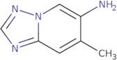 7-Methyl-[1,2,4]triazolo[1,5-Î±]pyridin-6-amine