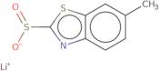 6-methyl-1,3-benzothiazole-2-sulfinate lithium