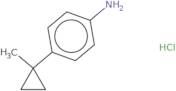 4-(1-Methylcyclopropyl)aniline hydrochloride