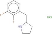 2-[(2,3-Difluorophenyl)methyl]pyrrolidine hydrochloride