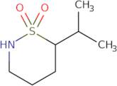 6-(Propan-2-yl)-1,2-thiazinane-1,1-dione