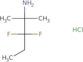 3,3-Difluoro-2-methylpentan-2-amine hydrochloride