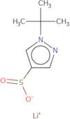 1-tert-butyl-1H-pyrazole-4-sulfinate lithium