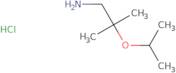 2-Methyl-2-(propan-2-yloxy)propan-1-amine hydrochloride