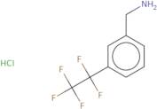 [3-(Pentafluoroethyl)phenyl]methanamine hydrochloride