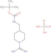 Sulfuric acid, tert-butyl N-[(1-carbamimidoylpiperidin-4-yl)methyl]carbamate