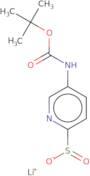 5-{[(tert-butoxy)carbonyl]amino}pyridine-2-sulfinate lithium