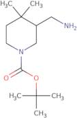 tert-Butyl 3-(aminomethyl)-4,4-dimethylpiperidine-1-carboxylate