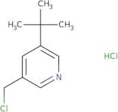 3-tert-Butyl-5-(chloromethyl)pyridine hydrochloride