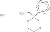 (2-Phenyl-1,4-dioxan-2-yl)methanamine hydrochloride