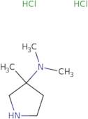 N,N,3-Trimethylpyrrolidin-3-amine dihydrochloride