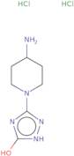 3-(4-Aminopiperidin-1-yl)-1H-1,2,4-triazol-5-ol dihydrochloride