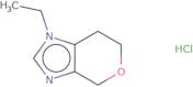 1-Ethyl-1H,4H,6H,7H-pyrano[3,4-d]imidazole hydrochloride