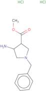 Methyl 4-amino-1-benzylpyrrolidine-3-carboxylate dihydrochloride