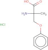 2-Amino-2-methyl-3-phenoxypropanoic acid hydrochloride