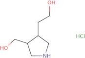 2-[4-(Hydroxymethyl)pyrrolidin-3-yl]ethan-1-ol hydrochloride