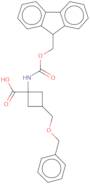3-[(Benzyloxy)methyl]-1-({[(9H-fluoren-9-yl)methoxy]carbonyl}amino)cyclobutane-1-carboxylic acid