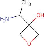 3-(1-Aminoethyl)oxetan-3-ol