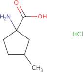 1-Amino-3-methylcyclopentane-1-carboxylic acid hydrochloride