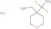 [4-(1,1-Difluoroethyl)oxan-4-yl]methanamine hydrochloride