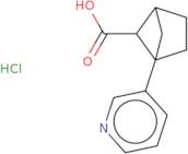 1-(Pyridin-3-yl)bicyclo[2.1.1]hexane-5-carboxylic acid hydrochloride