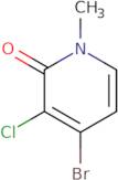 4-Bromo-3-chloro-1-methylpyridin-2-one