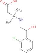 3-((2-(2-Chlorophenyl)-2-hydroxyethyl)amino)-3-methylbutanoic acid