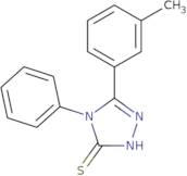 5-(3-Methylphenyl)-4-phenyl-4H-1,2,4-triazole-3-thiol