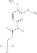 2,2,2-trichloroethyl 2-bromo-2-(3,4-dimethoxyphenyl)acetate