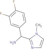 (3,4-Difluorophenyl)(1-methyl-1H-imidazol-2-yl)methanamine