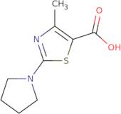 4-Methyl-2-pyrrolidin-1-yl-thiazole-5-carboxylic acid