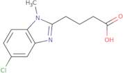 4-(5-Chloro-1-methyl-1H-benzoimidazol-2-yl)-butyric acid