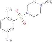 4-Methyl-3-(4-methyl-piperazine-1-sulfonyl)-phenylamine