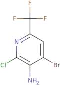 4-Bromo-2-chloro-6-(trifluoromethyl)pyridin-3-amine