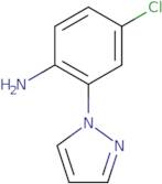 4-Chloro-2-(1H-pyrazol-1-yl)aniline
