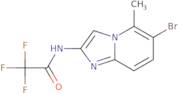 N-(6-Bromo-5-methylimidazo[1,2-a]pyridin-2-yl)-2,2,2-trifluoroacetamide
