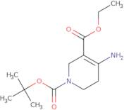 1-tert-Butyl 3-ethyl 4-amino-5,6-dihydropyridine-1,3(2H)-dicarboxylate
