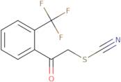 2-(Cyanosulfanyl)-1-[2-(trifluoromethyl)phenyl]ethan-1-one
