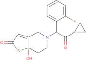 Prasugrel hydroxy thiolactone